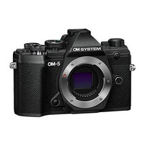 OLYMPUS OM 시스템 OM-5 카메라 바디 실버, Black