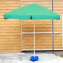 대형 비치 직사각 그린 야외 파라솔 240cm 정원, 상세페이지 참조