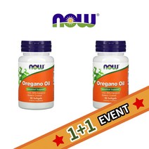 나우푸드 1+1 생강 펜넬 회향 오레가노 Oregano 유 오일 기름 90 젤 정, 1개, 기본