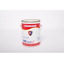 NCPAINT 엔씨 은분 페인트 4L 교량 파이프 철탑 조명기구 철재 시설물용, 단품