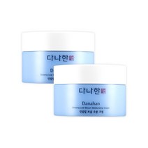 다나한 모이스춰 대용량 수분 크림 100ml, 1+1 보윤 수분크림 100ml