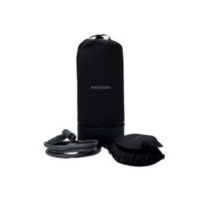 아이두젠 오토 프레셔 캠핑용 간이 샤워기 + 샤워백 13L 세트, 블랙 3개