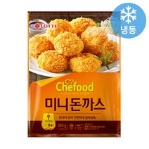 롯데 쉐푸드 미니돈까스, 380g, 1개
