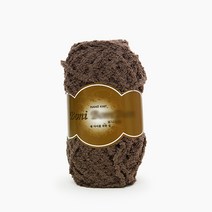 쎼비 보니보니 1볼 41색 80g 폴리100% 수면사 극세사 이불실 아기실 뜨개실, 25. 브라운