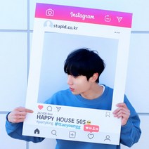 [스투피드] 인스타그램 판넬 포토존 (액자프레임+스티커), 상세 설명 참조