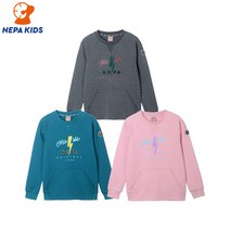 NEPA KIDS 네파키즈 컬러 블록 맨투맨 티셔츠 KFE5307