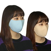 헬스데이 자외선차단 먼지차단 얼굴 안면 스포츠마스크, 먼지차단마스크 베이지
