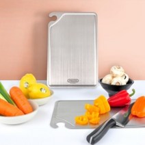 스텐락 국산 304J1 올스텐 도마 33cm x 21.8cm / 2.5mm두께 위생적인 항균 스탠도마