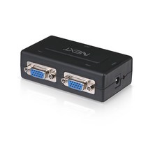 1:2 VGA/RGB 모니터/빔프로젝터 2분배 듀얼 분배기/스플리터, NEXT-2302VSP