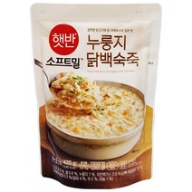 비비고 누룽지닭백숙죽 420g, 1개