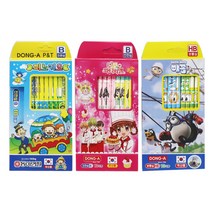 [홈앤스쿨] 동아 국산 연필 10본 HB/B, 여아용(HB)