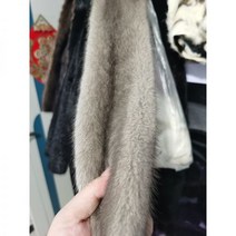 신동이죽 통밍크 초원소재 의류 퍼카라 밍크안감모 머플러 목도리 모피소재