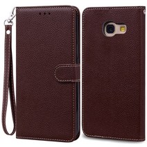 CASETIFY-ST 삼성 호환 갤럭시 A5 케이스 전화 A 5 510 520 A510F A520F 커버 Coque Fundas 쉘, [02] A5 A520 A520F, [31] Coffee -Strap