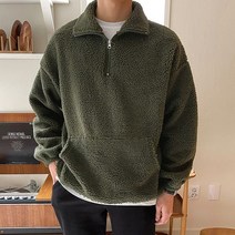 조군샵 프로치 양털 반집업 아노락_T6887