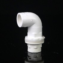 PVC 부속품 배관 자재 플라스틱 수도관 퀵 커넥터 엘보우 90 20 25 32mm 흰색 파이프 팔꿈치 스트레이트 티 물고기 탱크 배수관 정원 관개 물 공급 튜브 배수 부품, [03] I.D 32mm, [12] Style 4