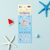 BT21 썸머미니니스티커 방탄굿즈