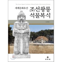조선왕릉 석물복식 세계문화유산 양장본, 민속원, 은광준 저