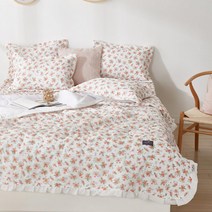 여름 이부자리 순면 꽃무늬 여름 SS Q