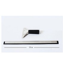 농업용기계 다기능 스퀴지 유리 청소 와이퍼 브러시 클리너 도우미 windows 253540cm 샤워 욕실 거울 청소 도구, 35cm