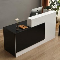 남쪽나무 매장 카운터 리셉션 데스크 계산대 상담테이블, 우측형, 길이 240cm 폭 60cm 높이 100cm, A08