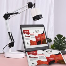 자동 초점 및 LED 보조 조명 포함 문서 스캐너 카메라 웹캠 8 메가 픽셀 HD 고화질 A3 스캔 사이즈 2 in 1, 없음, 한개옵션0