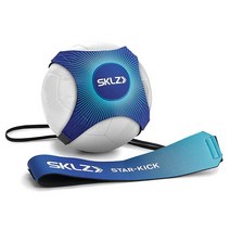 스킬즈 SKLZ 스타킥 핸즈프리 조절식 솔로 축구 트레이너 공 사이즈 3 4 5에 적합, Cobalt