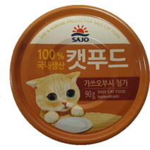 사조 로하이캣푸드 90g, 가쓰오부시맛, 12개