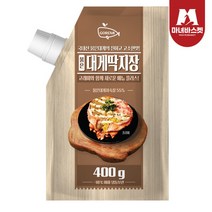 [마녀바스켓] 국내산 붉은 대게 딱지장 400g, 상세 설명 참조