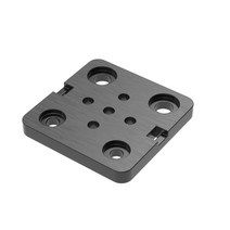 초정밀 Openbuilds-미니 V 갠트리 플레이트 V-슬롯 알루미늄 프로파일용 특수 슬라이드 3D 프린터 부품 액, 01 Mini V Gantry Plate