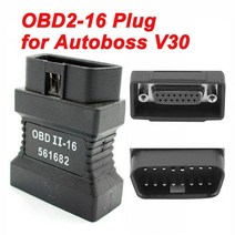 자동차 스캐너 진단 Autoboss V30 엘리트 자동차 스캐너 용 DB15 어댑터에 대한 Male OBDII 16 핀 인터페이, 한개옵션0