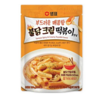 샘표 부드러운 달콤함 불닭크림 떡볶이양념, 120g, 6개