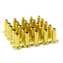 1000pcs M0.9 x 2.5 황동 구리 할로우 리벳 0.9mm 양면 회로 기판 PCB 비아 손톱