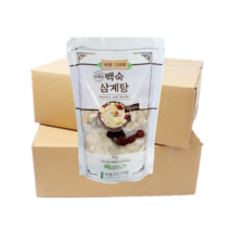 자연그대로 티백형(S) 자연앤백숙 삼계탕 재료, 1박스
