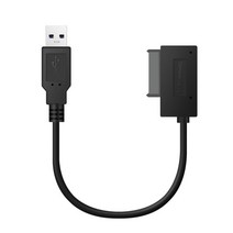 외장형 씨디롬 DVD 플레이어 odd 노트북 usb 2.0 to mini sata ii 7+6 13pin 어댑터 변환기 케이블 for 노트북 cddvd rom 슬림라인 198, 협력사, 35cm, 1개