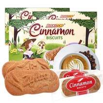[뉴트리365] 3박스(90봉/쿠키180입) 비스키탑 시나몬 비스킷, 360g, 3개