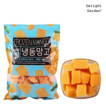 [딜라잇가든]냉동 망고(다이스드25mm) 1kg x 3팩, 3개