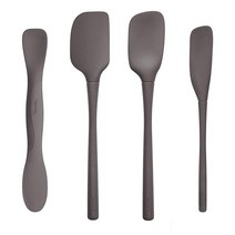 Tovolo 올 실리콘 툴 4종 세트 차콜, Charcoal_Set of 4 Tool Set