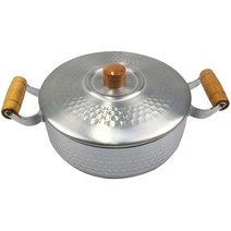 함마톤 곰보냄비 양수냄비 원목 손잡이 이유식 대형냄비 가정용 식당용 업소용 18cm 20cm 22cm 30cm, 함마톤냄비22(양수)