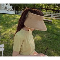 원컴퍼니 여성 챙모자 돌돌이 썬캡