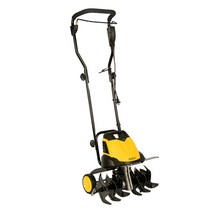 2세대 2400w 6중날 밭가는 기계 텃밭 관리기 밭갈이 로터리 전기 풀제거 흙갈이 농업용 경작기 밭관리기 농기구 포터블 경운기 잡초 제거기 미니관리기, 2400w 6중날 + 0.35m 리드선