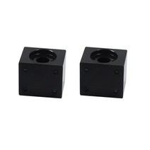 3D 프린터 KINGROON T8 리드 나사 너트 리드 8MM OD 8MM 피치 2MM T8 너트 변환 시트 3D 프린터 부품 T8 너트 브래킷 알루미늄 블록 소모품 호환, 1, 2PCS T8 CONVERSION B, 04 2pcs T8 Conversion B