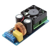 DollaTek IRS2092S 500W 모노 채널 디지털 앰프 클래스 D 하이파이 파워 앰프 보드 팬 포함
