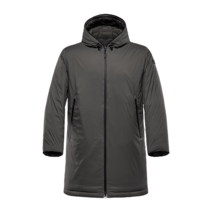 블랙야크 코트니 후드 롱 다운 패딩 자켓 올리브 카키 1BYPAW2919OK