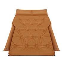 캠핑 차박매트리스 토퍼 풍선 에어 휴대용 뒷좌석 블로우 업 슬리핑 자가 운전 야외 캠핑 휴가 수면매트 차박수면매트 차박놀이방 285, 갈색, 협력사