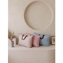 비비엔다 크리미 방수 어린이집 낮잠이불 가방, 베이지