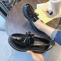 비보뉴 송편 통굽 구두녀 가을 신상품 빈티지 키높이 로퍼 잉락페 구두