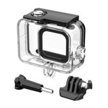 고프로호환하우징 방수케이스GoPro-Hero 8 용 60m 방수 보호 케이스 고프로 블랙 다이빙 하우징 수중 커버, 01 Deep back cover