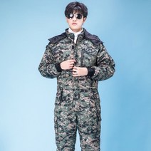 겨울 방한 낚시복 세트 상하의 방수 점퍼 바지 동계 야상 작업복 자켓 등산 바다 낚시, XXL 180, J