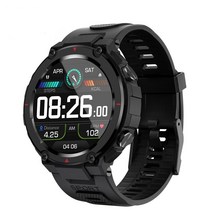 스마트 산악 GPS 등산 위치 추적기 방수 고도계 등반 네비게이션 지피에스 심박수 속도, G18 블랙, 1개