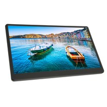 did모니터 전자메뉴판 100-240V 15.6 인치 휴대용 모니터 FHD 1080P IPS 6800K 지원 HDR 노트북 화면 확장기 휴대 전화 키보드용, [04] EU 플매트 카펫 러그